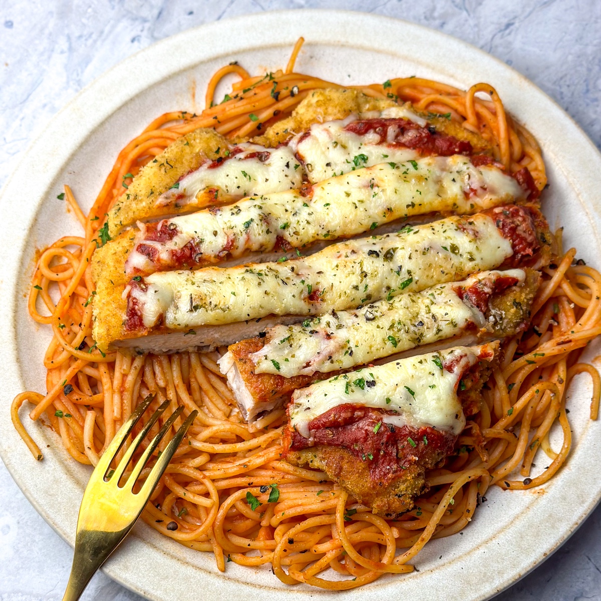 Chicken Parmesan Medium.