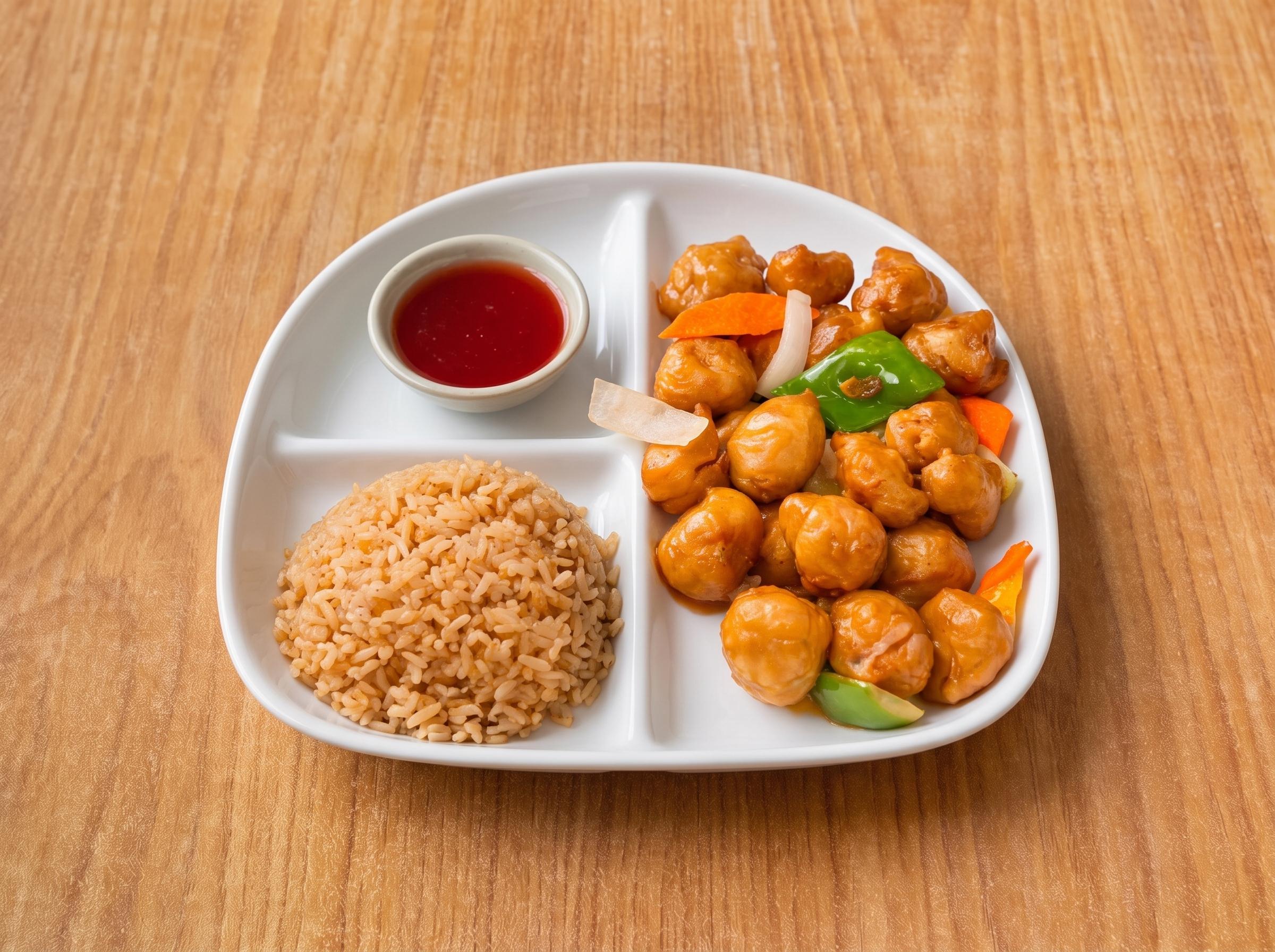 SWEET & SOUR PORK.
