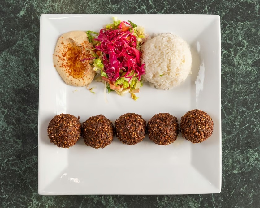 FALAFEL PLATE.