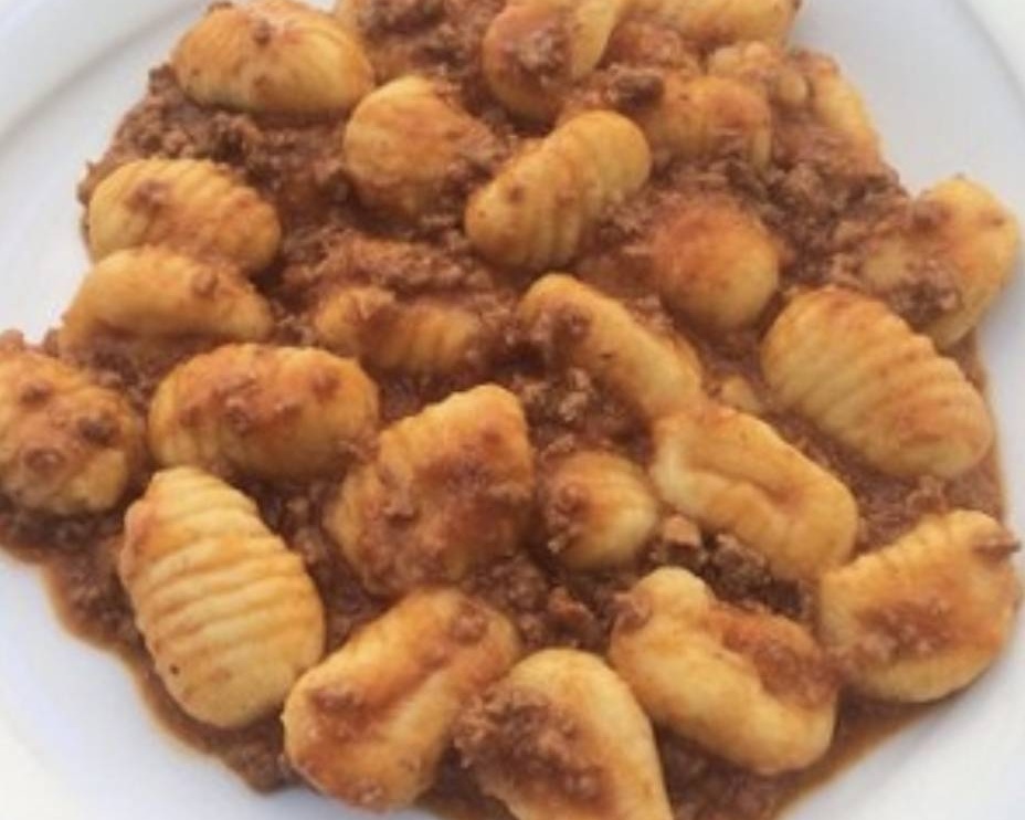Gnocchi Bolognese.