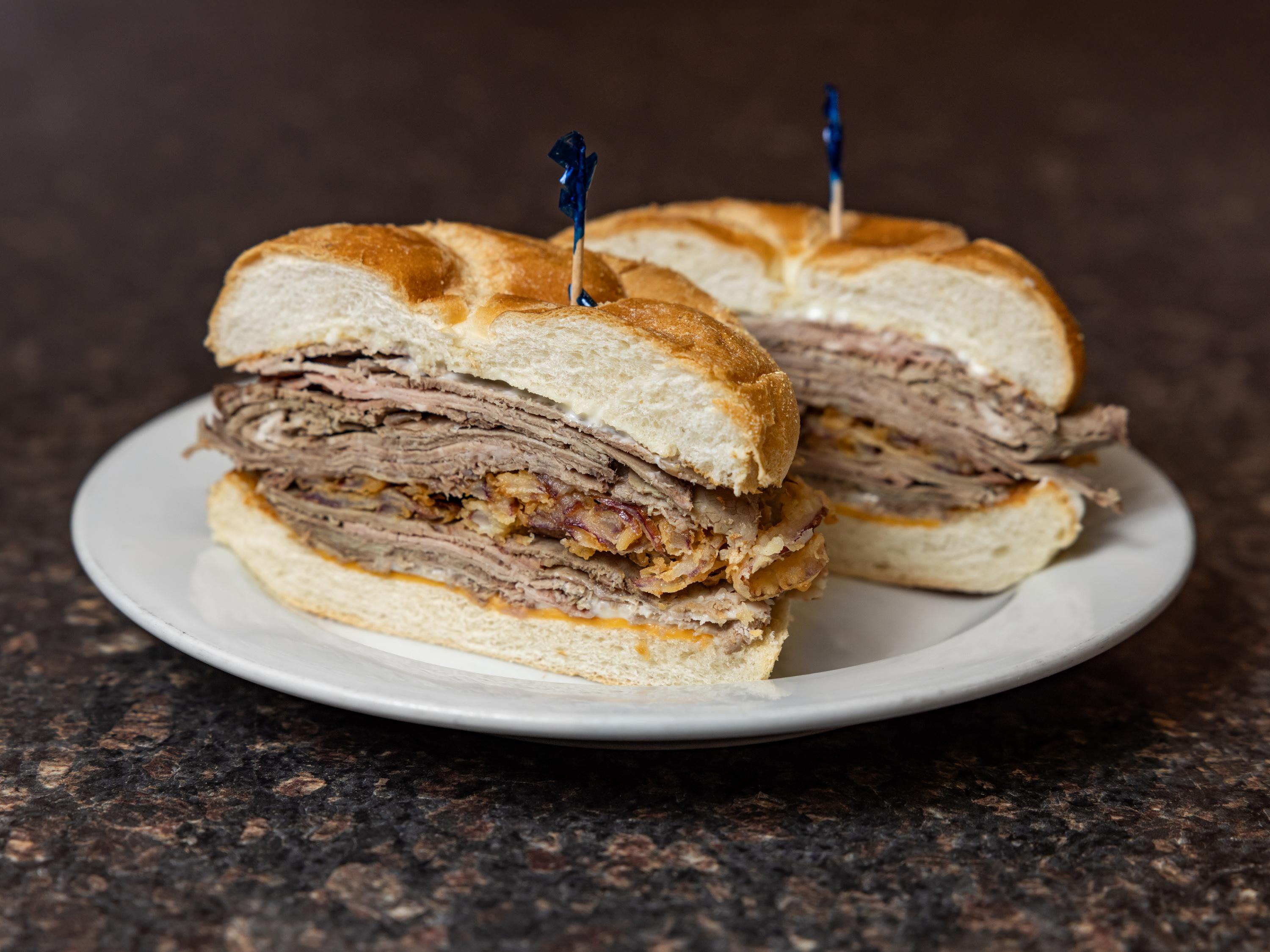 Roast Beef Sandwich.