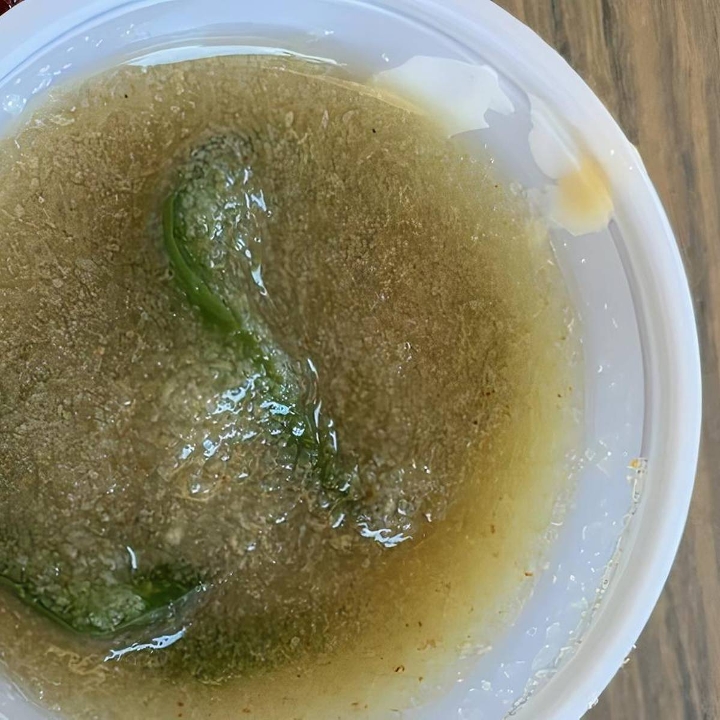 Side jalapeño crema.