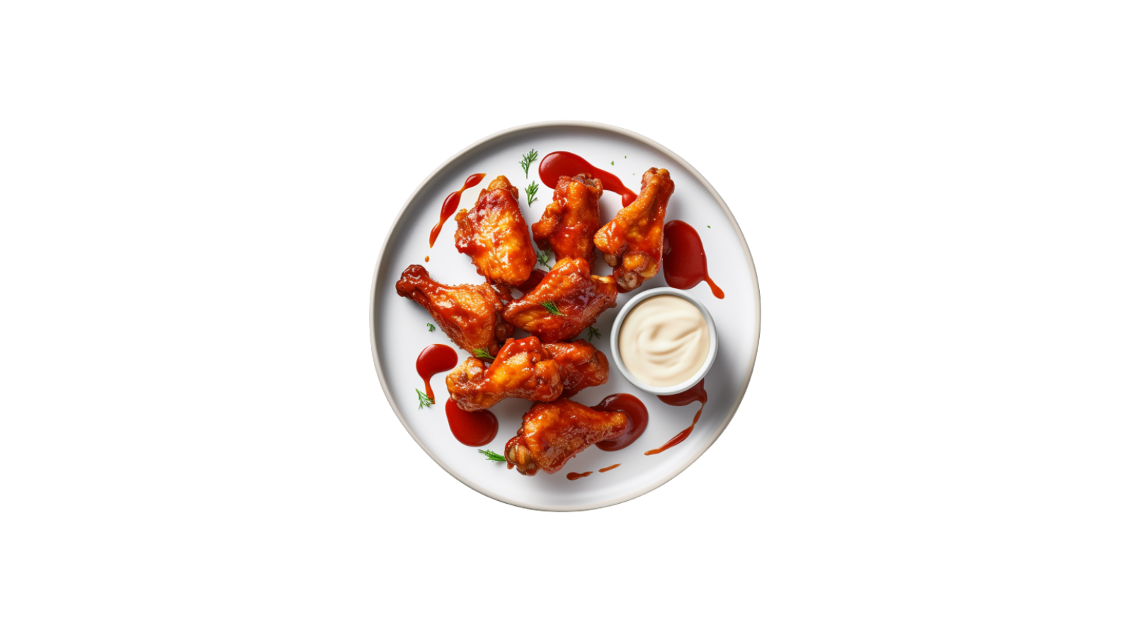 20 pc Bone In Wings.