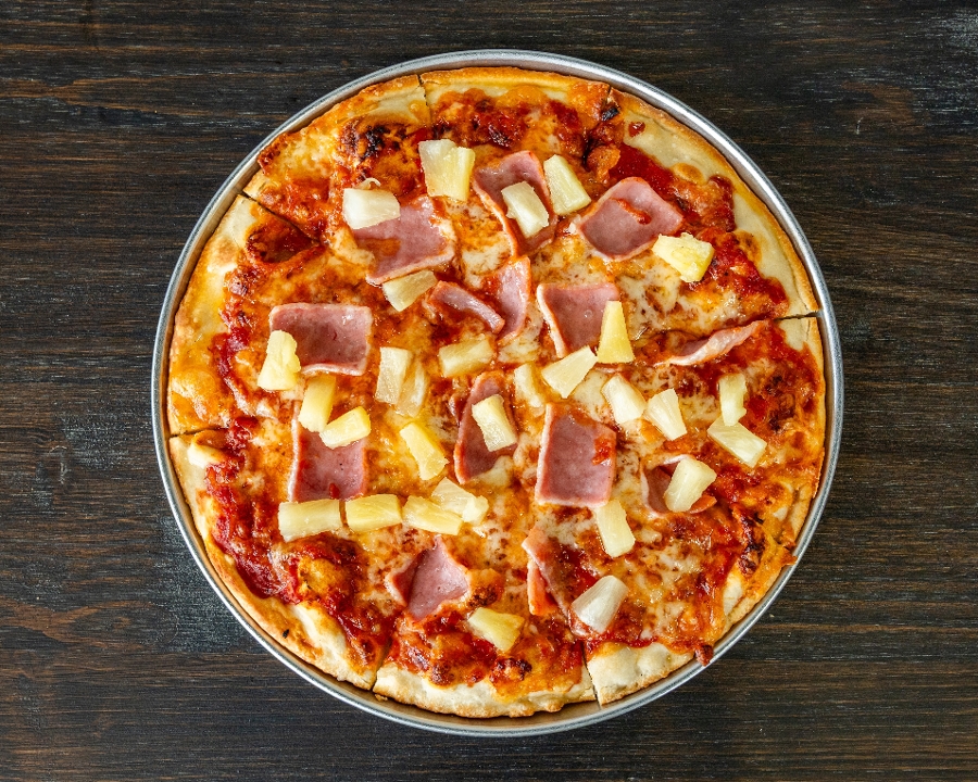Hawaiian 14 Inch Lg Pizza.