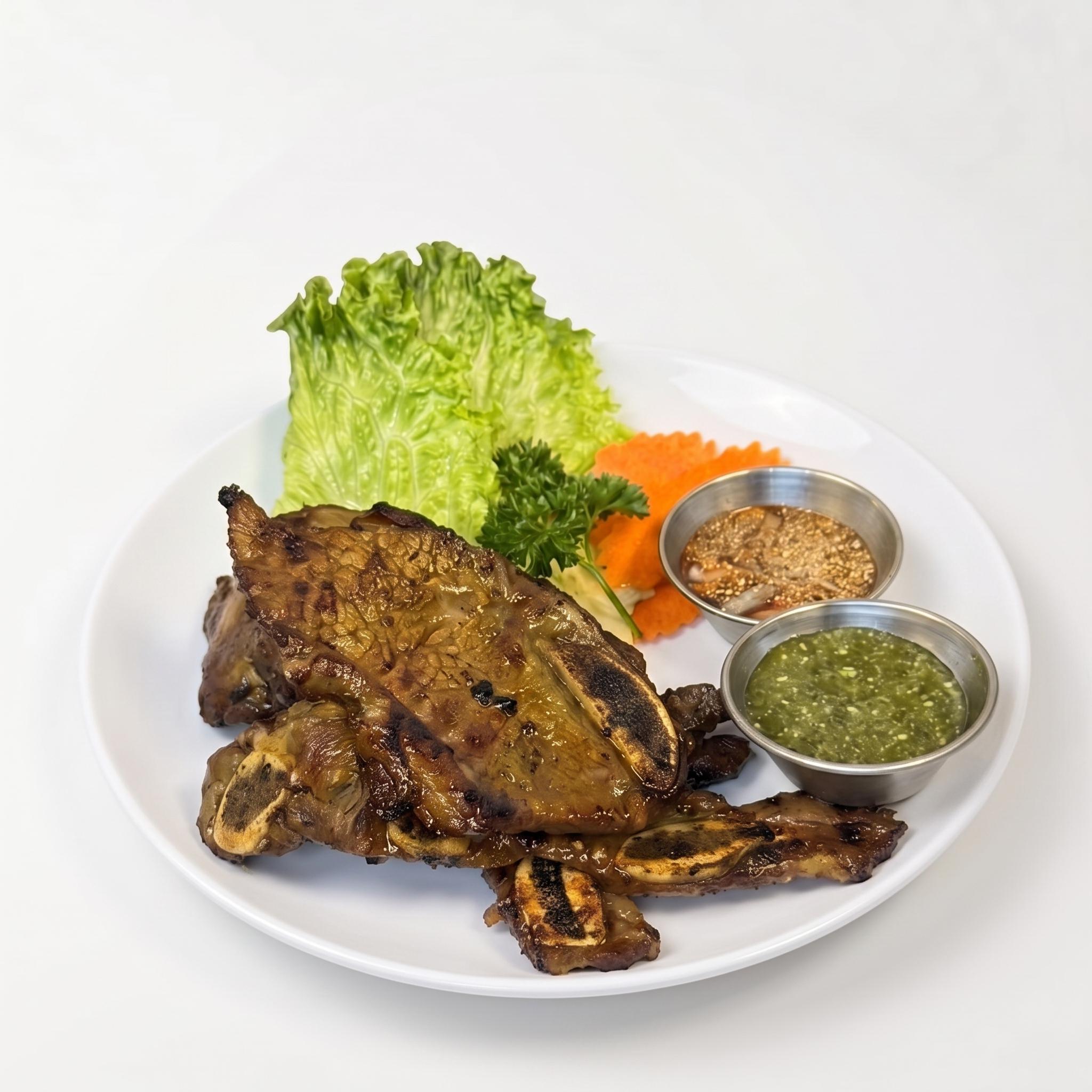 L - BBQ Beef Short Ribs.