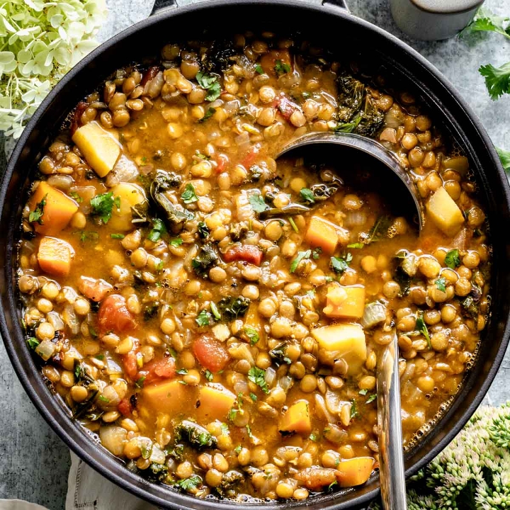 Bowl of Lentil Soup.