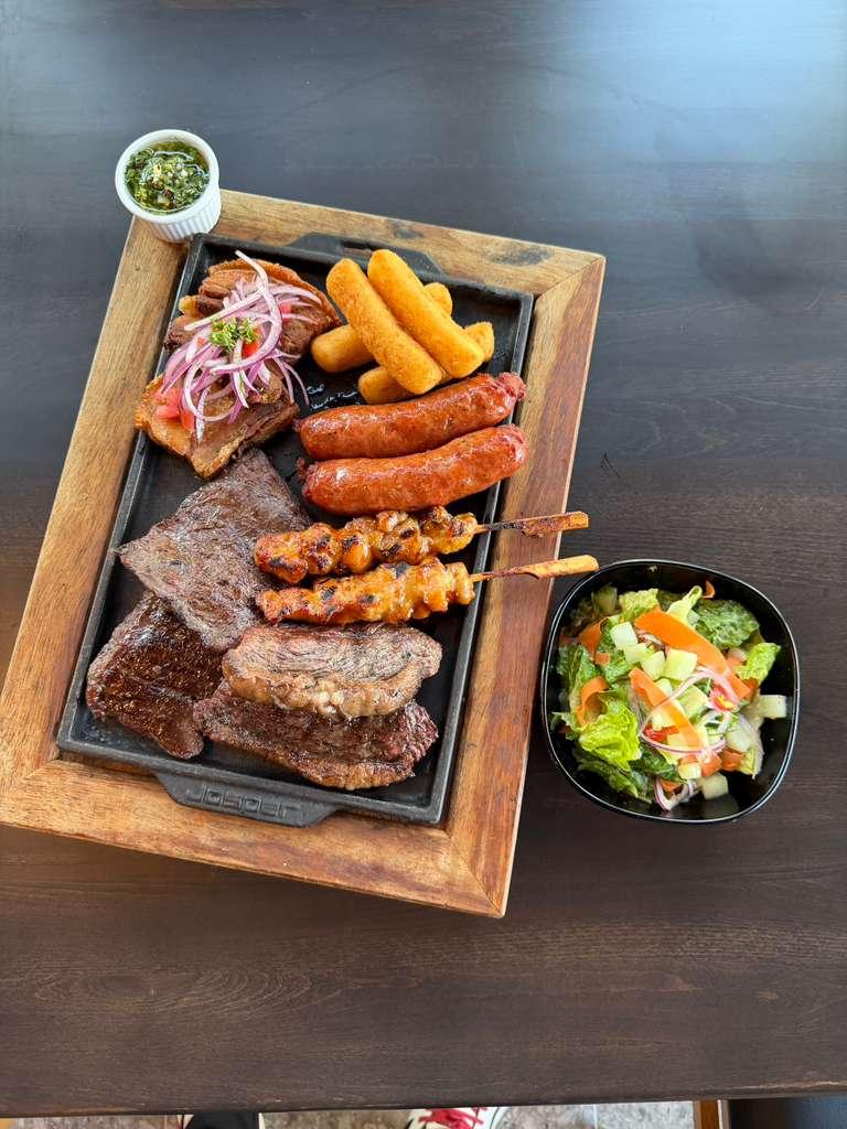 Parrillada Inka Nikkei.