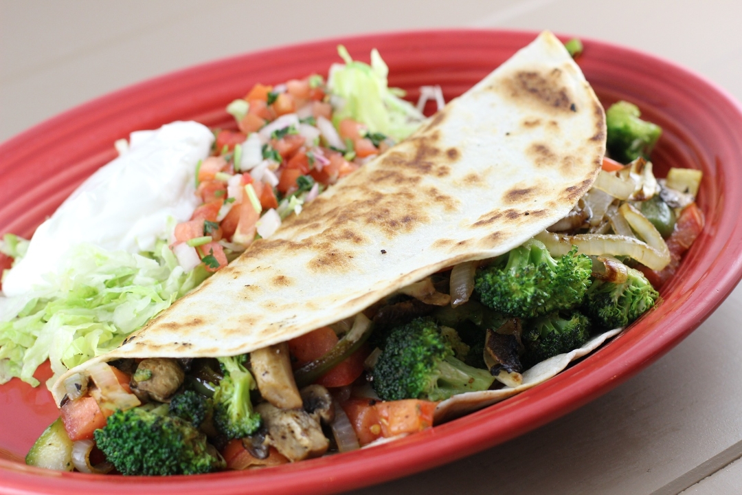 Vegetarian Quesadilla.
