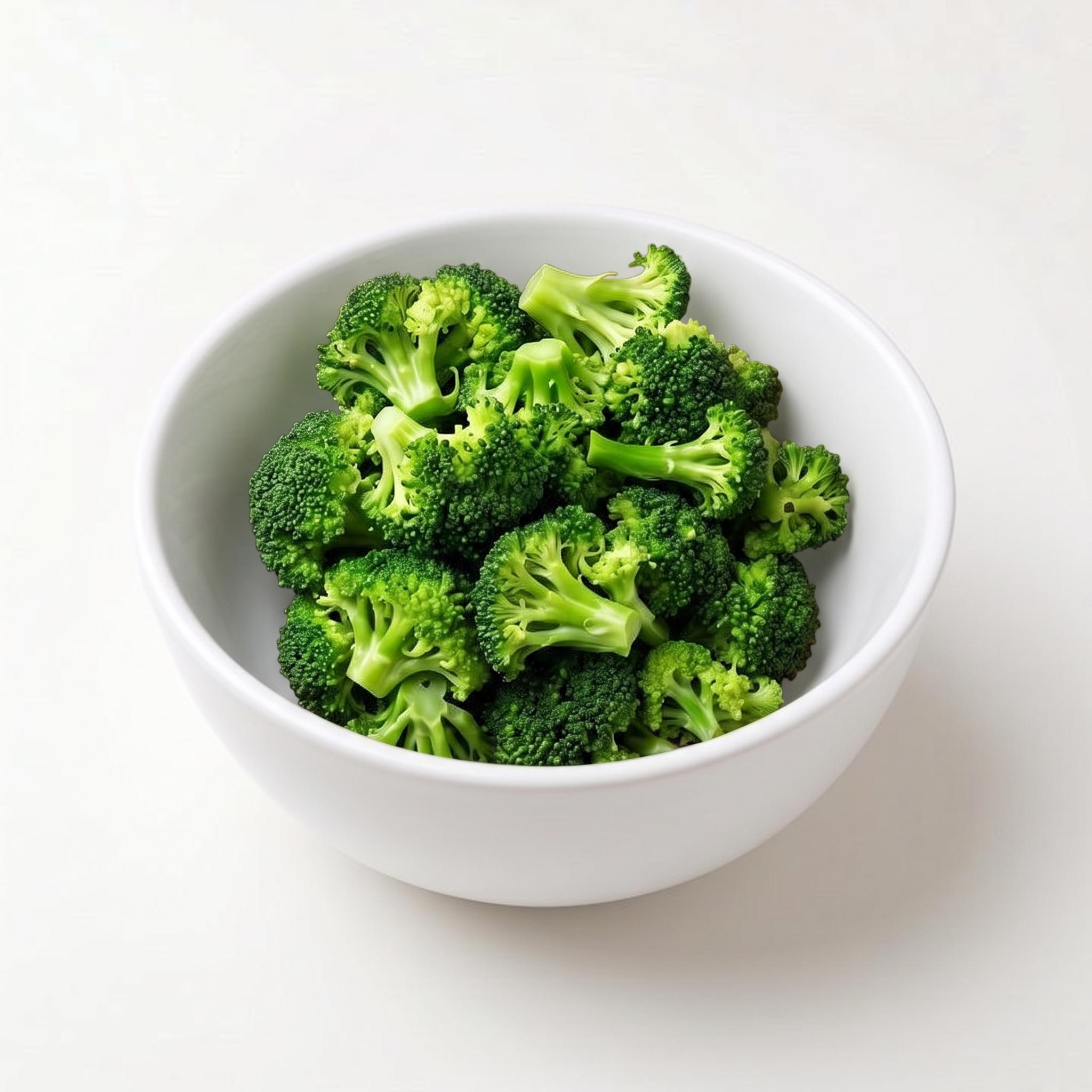 Steamed Broccoli.