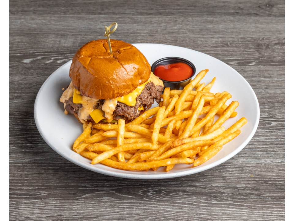 Triple Smash Burger.