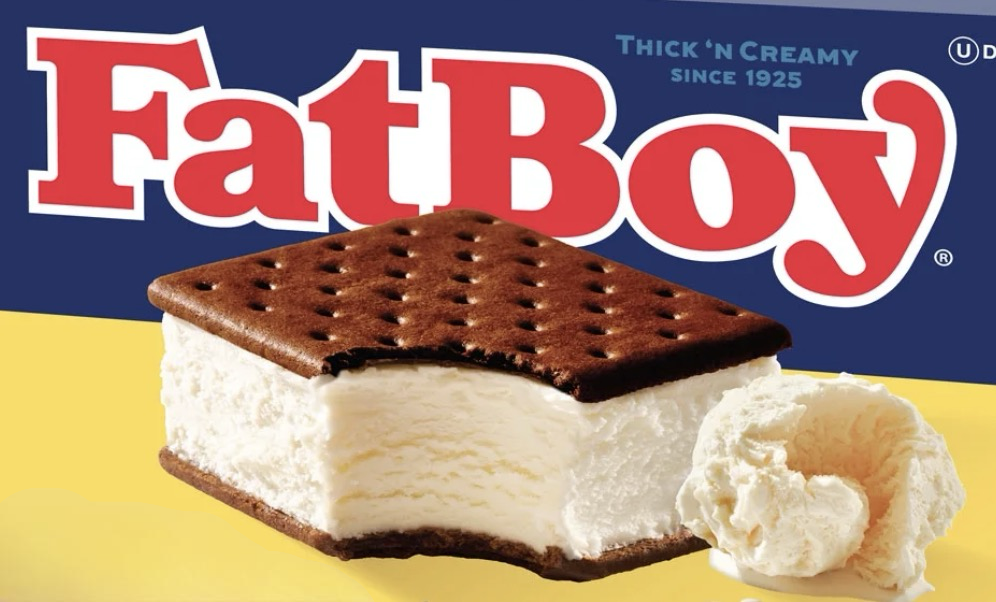 Fat Boy Ice Cream Sand.