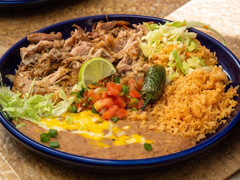 L/ Pork Carnitas.