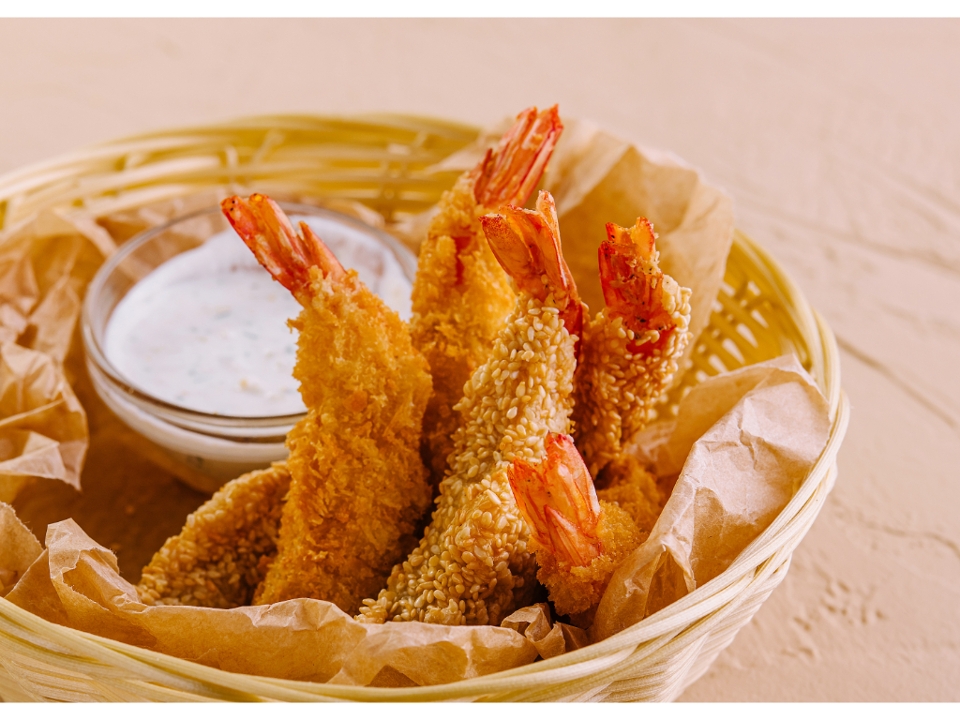 Kid's Shrimp Basket.