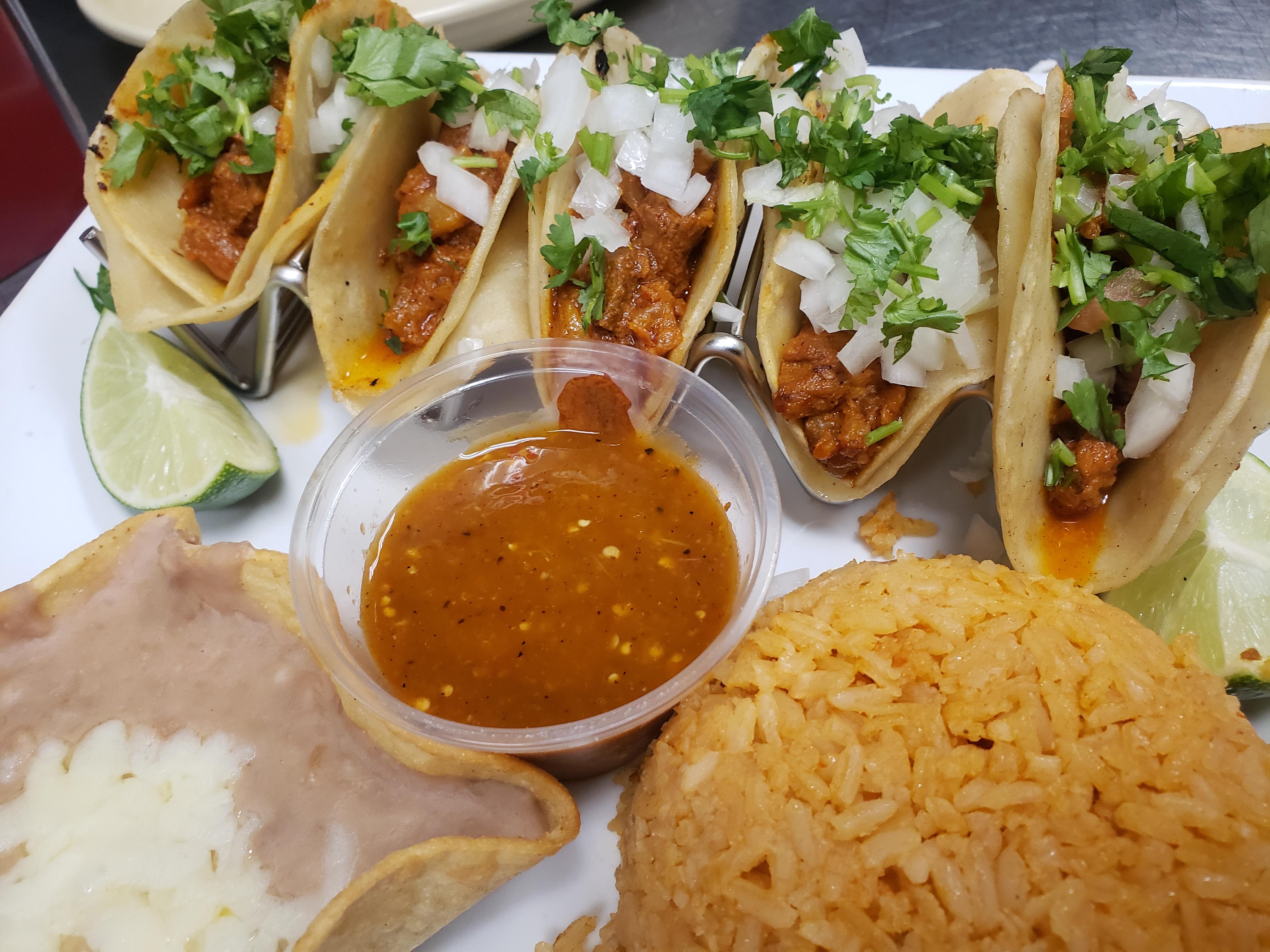 Tacos Al Pastor.