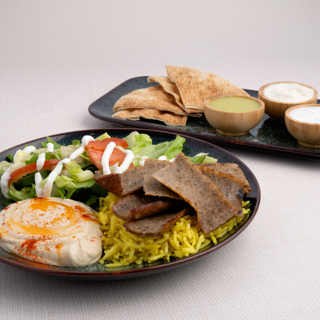 5. Gyro Meat Platter.