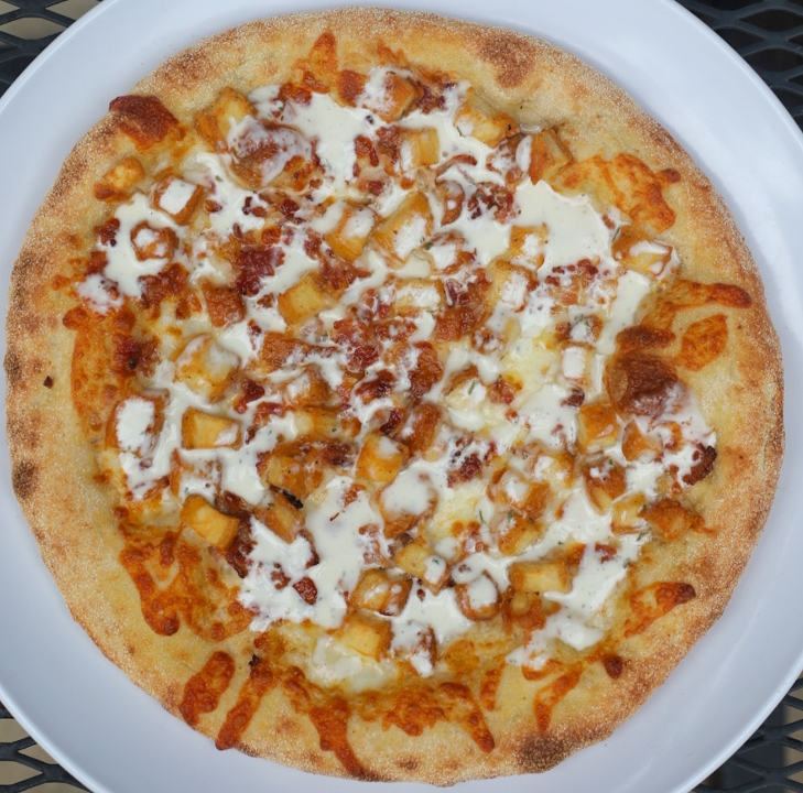 10" Chicken Bacon Ranch Pizza.