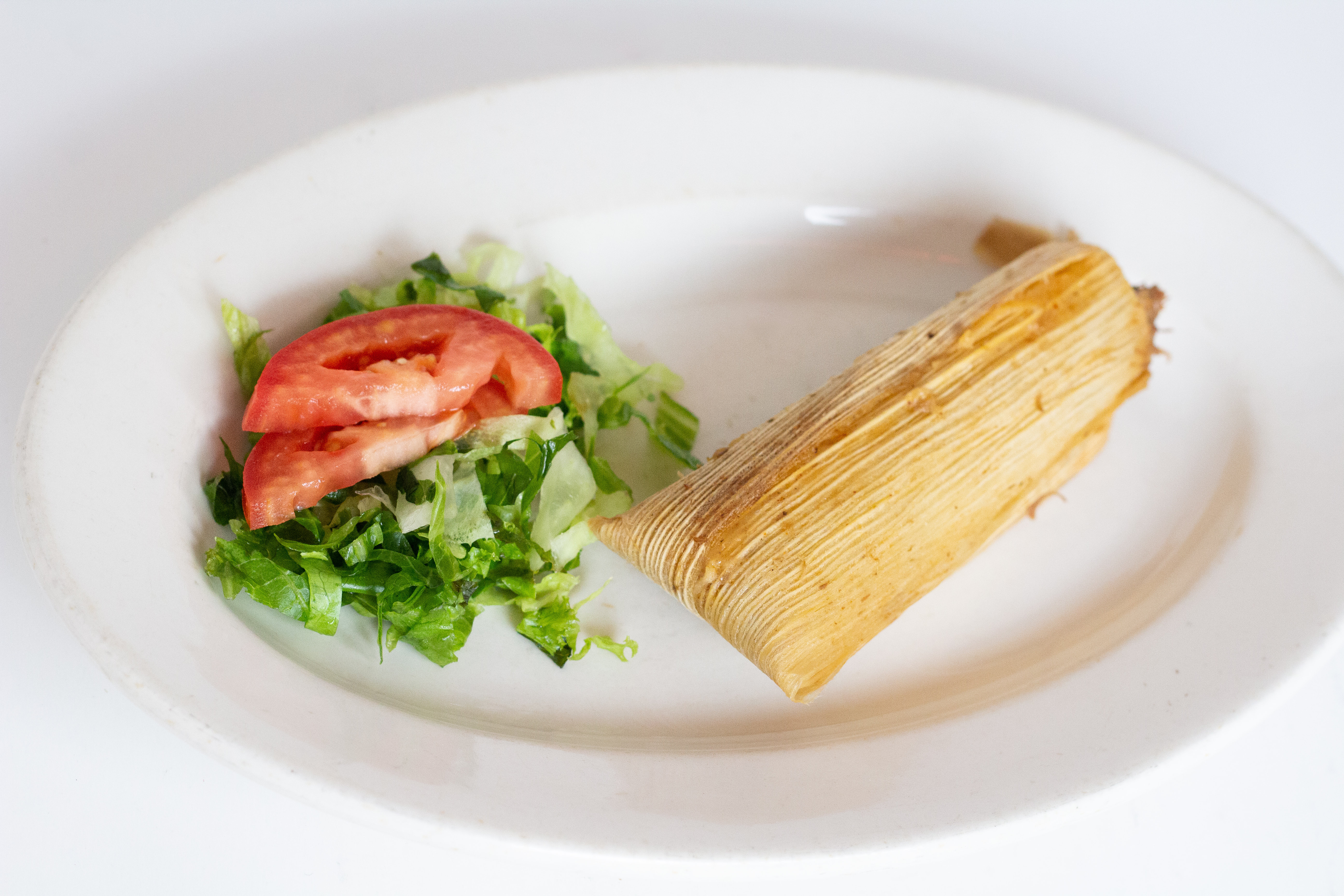 Single Large Tamal.