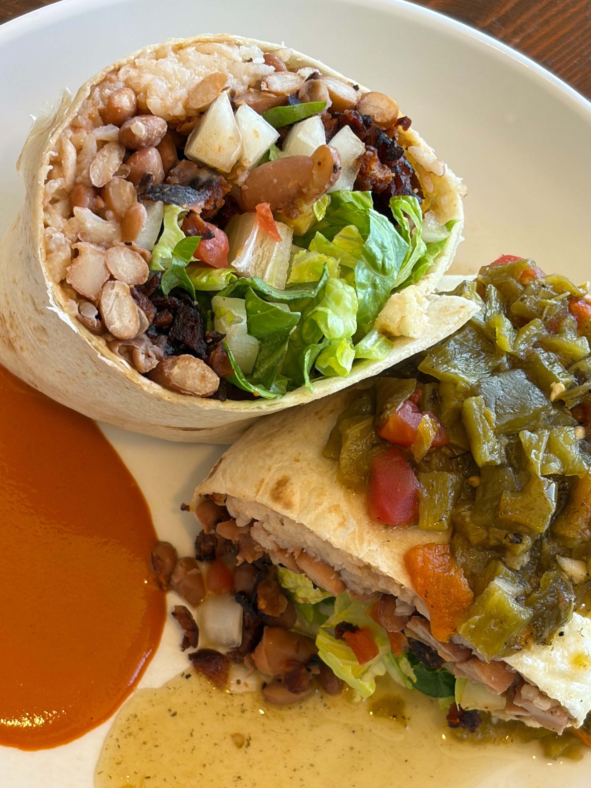 Seitan Burrito.