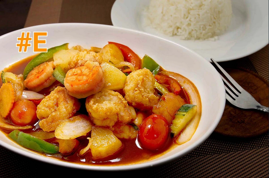 E. Sweet & Sour Shrimp.