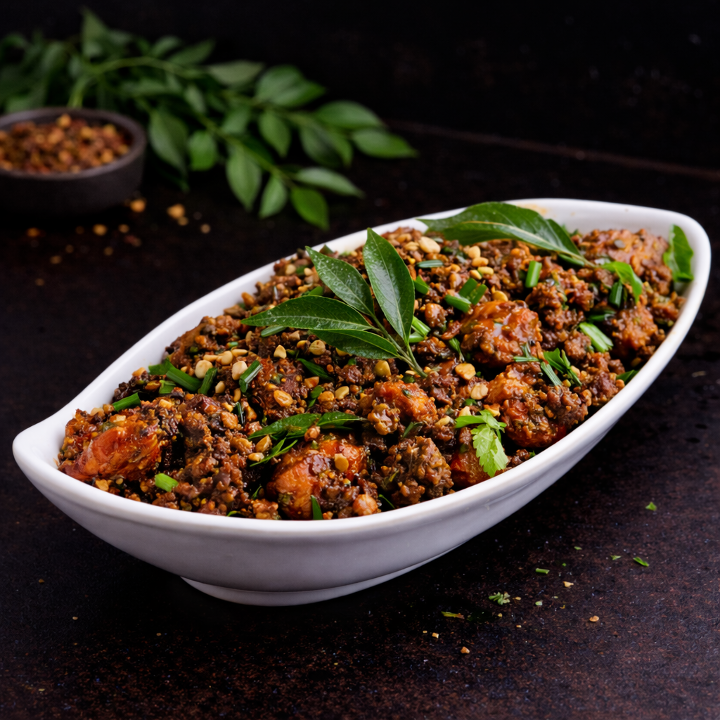 Karvepaku Chicken (Curry Leaf Chicken).