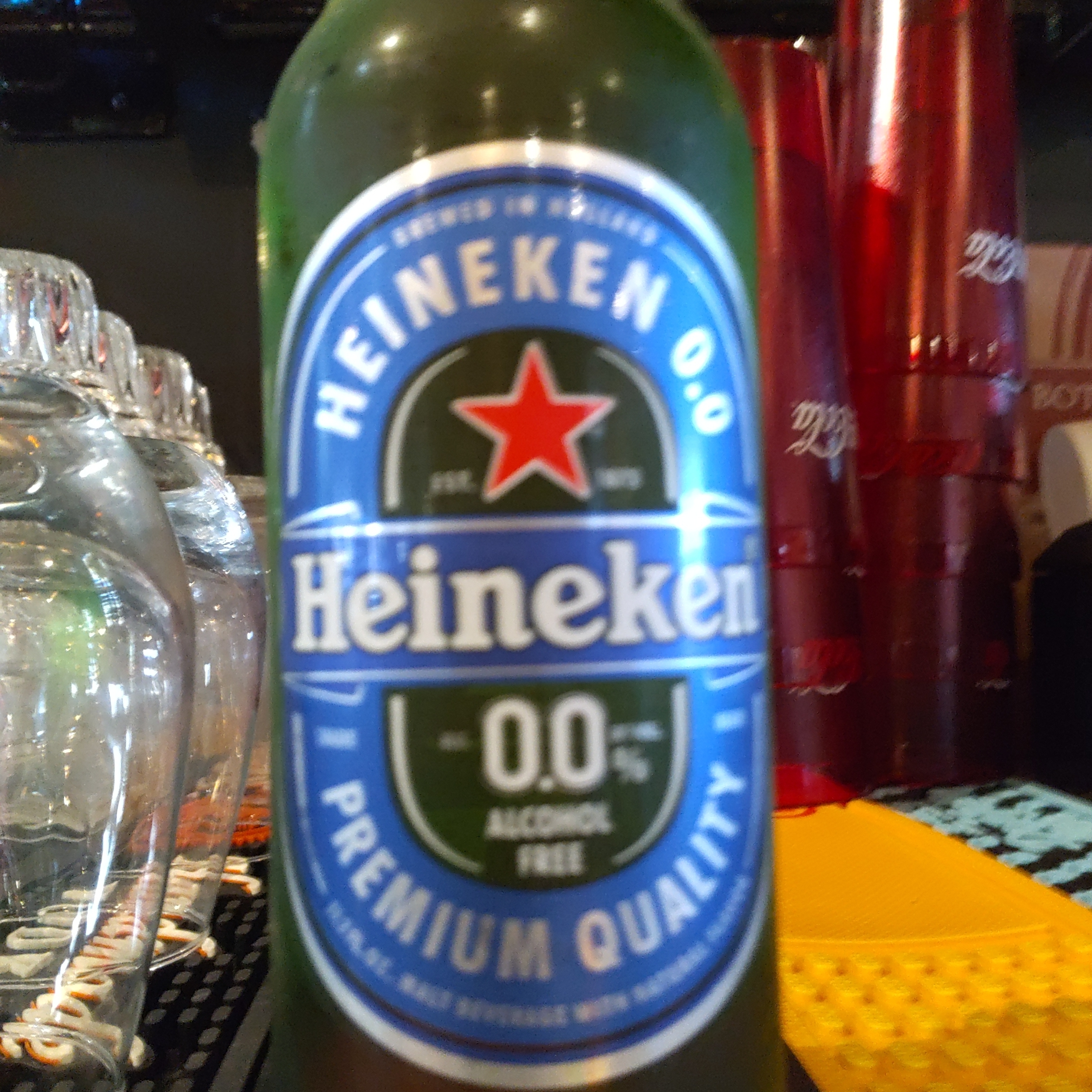 Heineken zero.
