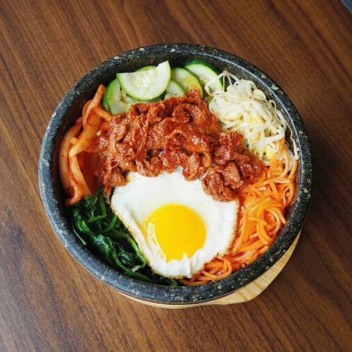7. Spicy Pork Bibimbap.