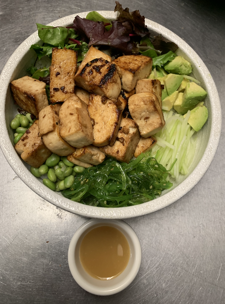 Grilled Tofu Poke Bowl.