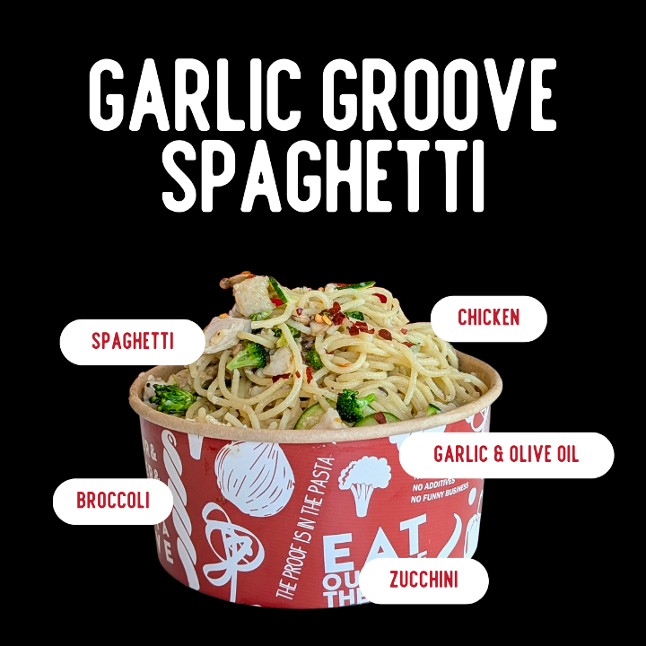 Garlic Groove Spaghetti.