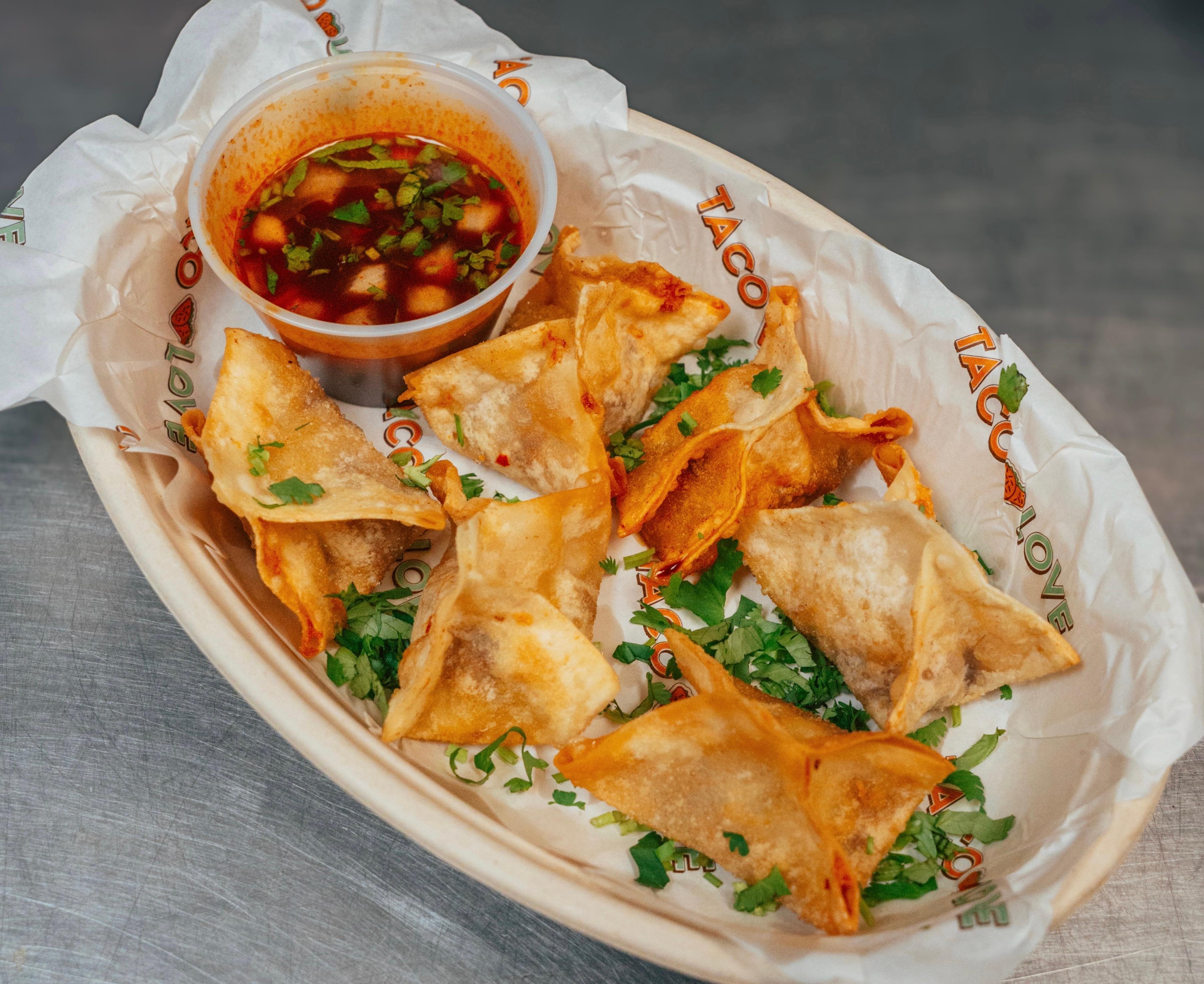 Birria Wontons.