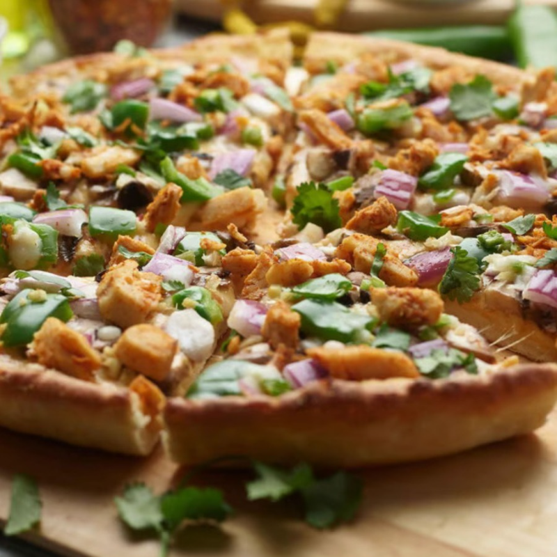 Deep Pan Chicken Tikka Masala Pizzatwist.