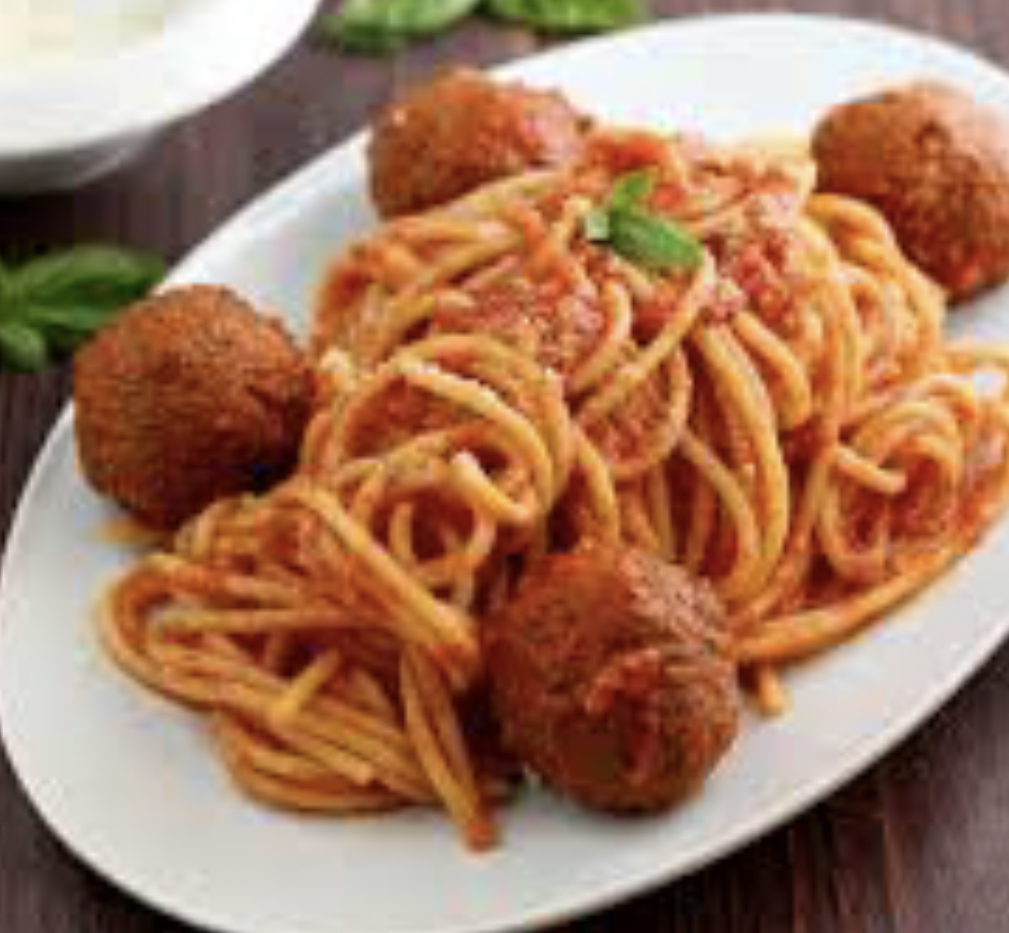 Vegan Spaghetti Meatballs.