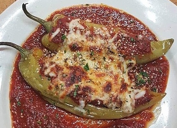 Appetizer Stuffed Hungarian Peppers.