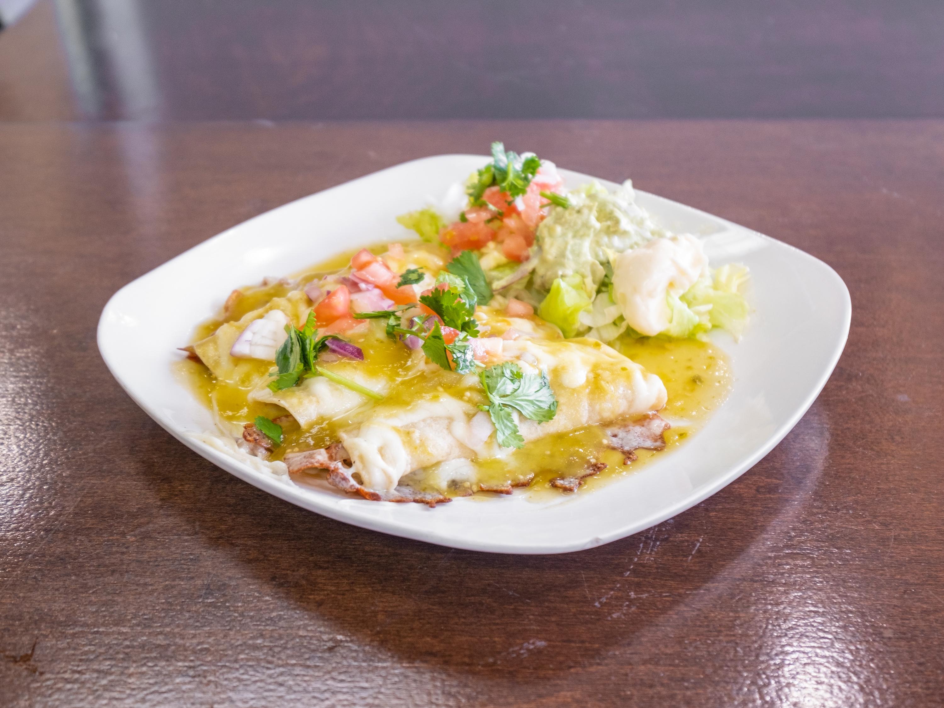 Enchiladas Mexicanas.