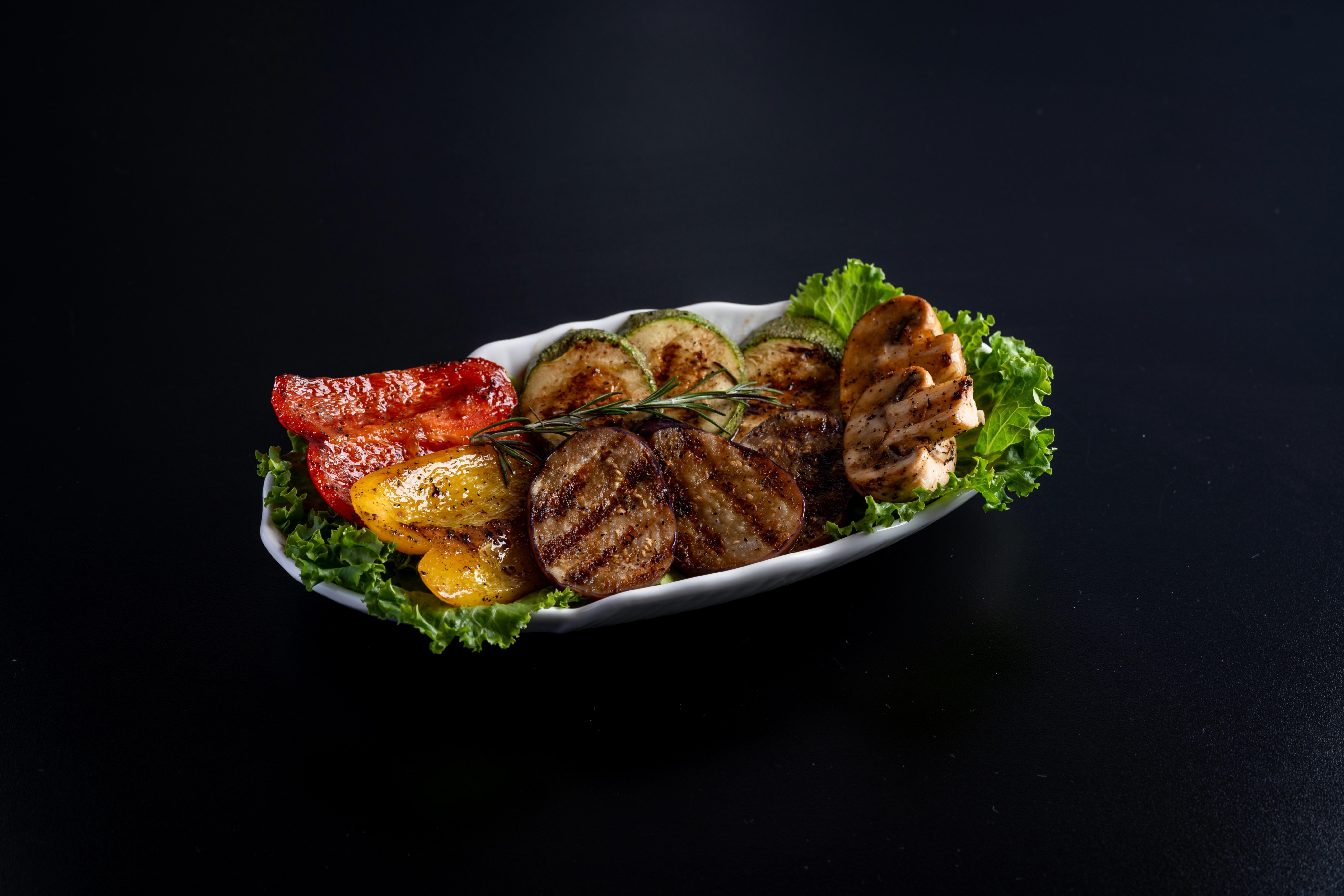 Mixed Grilled Vegetables.