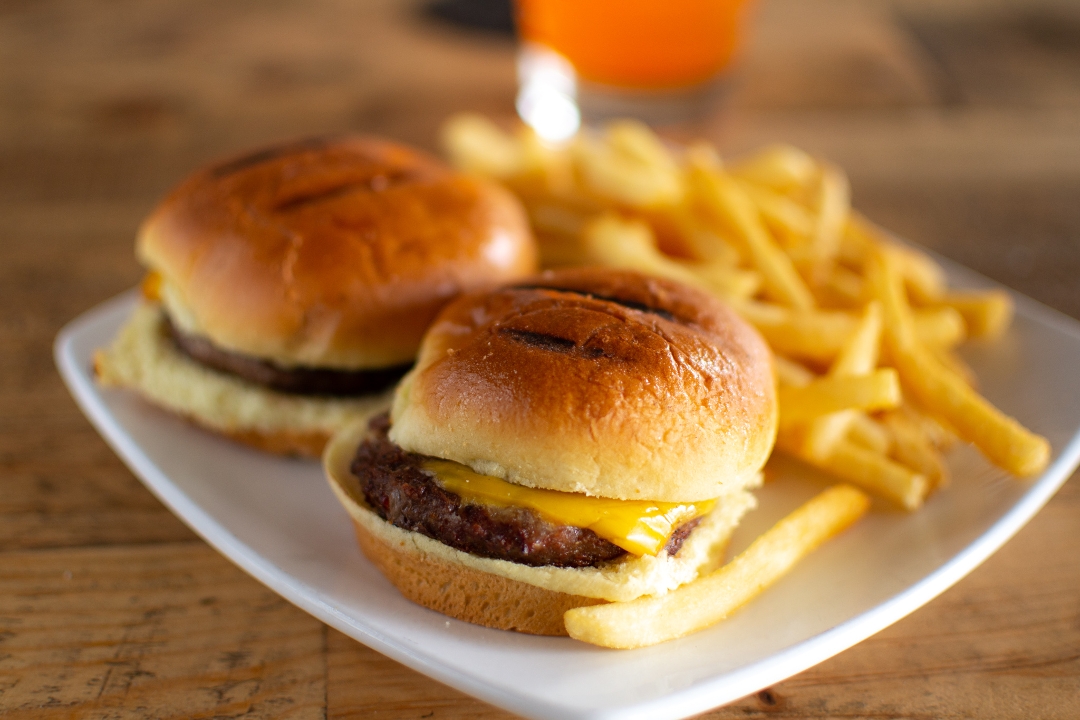 Kids Burger Sliders.