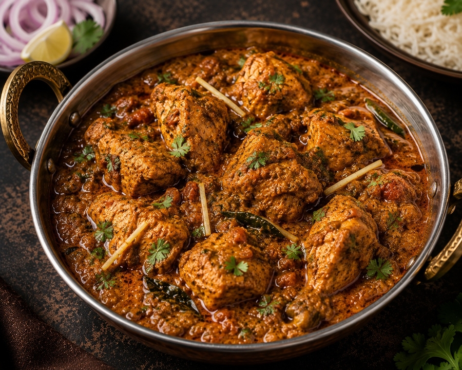 Hyderabad Chicken Curry.