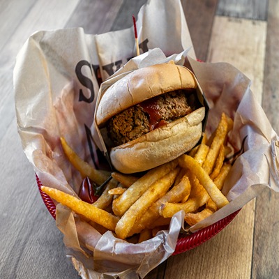 Chopped BBQ Sandwich.