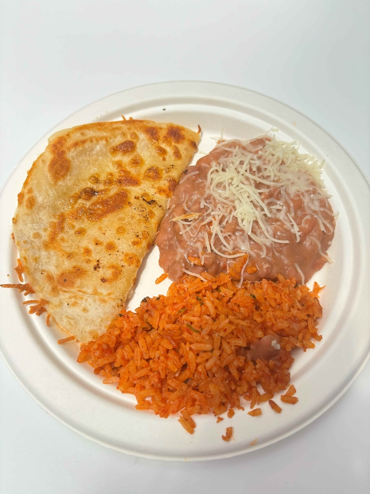 Kids Cheese Quesadilla.