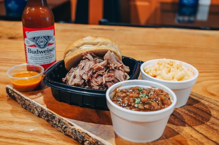 Pulled Pork Sandwich Combo.