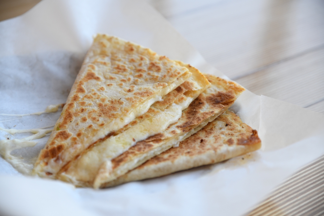 Cheese Quesadilla.