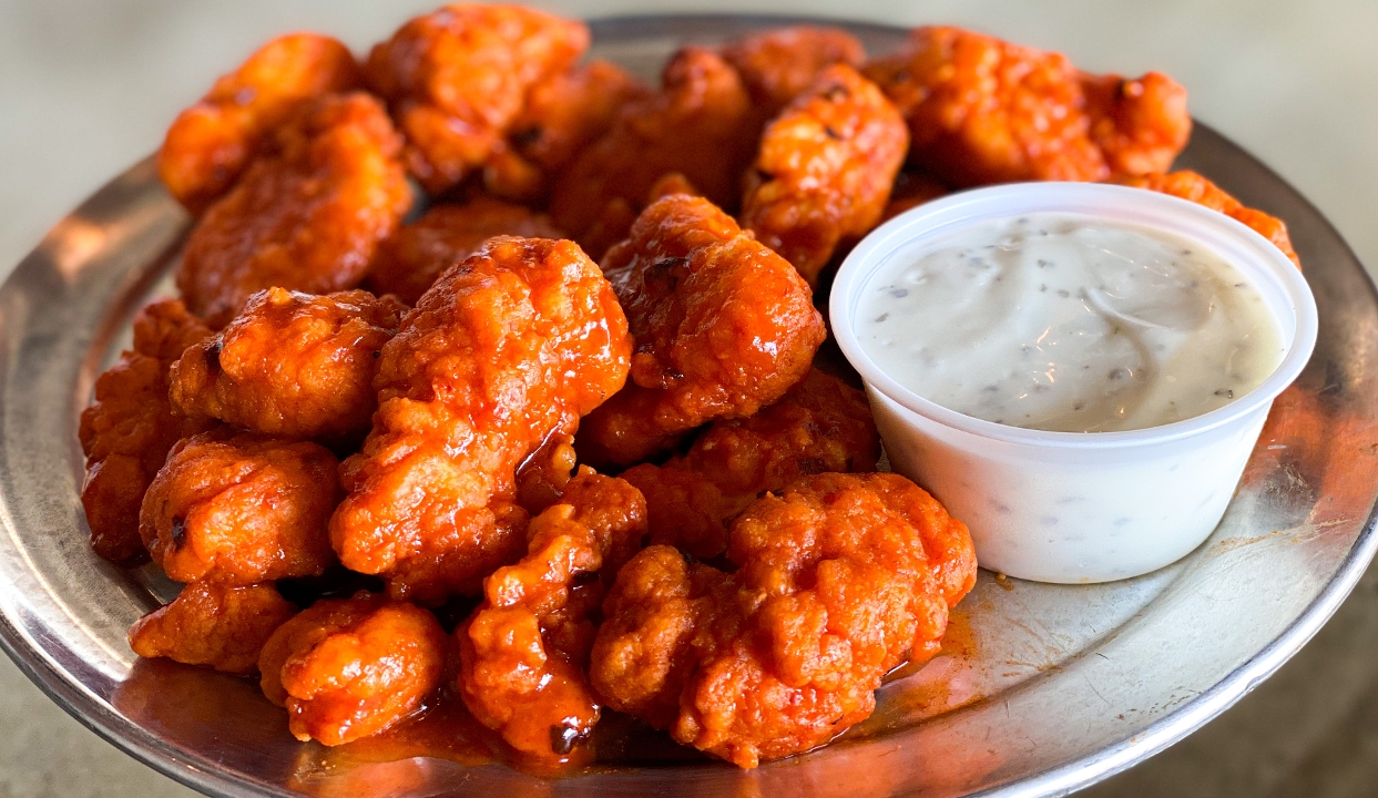 2lbs Boneless Wings.