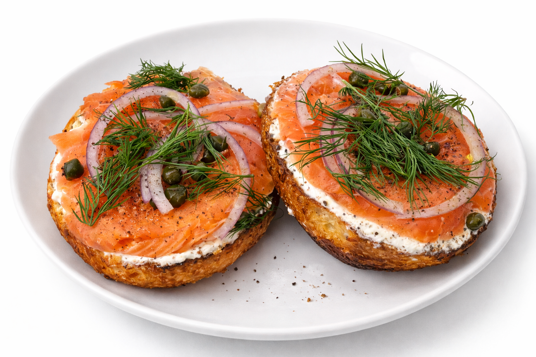 Nova Lox Bagel.