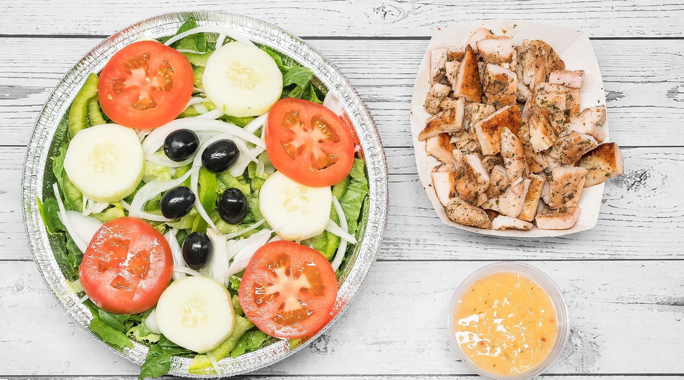Grilled Chicken Salad.