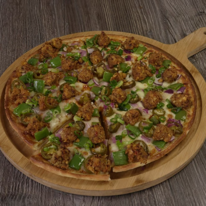 Detroit Halal Manchurian Chicken Pizzatwist.