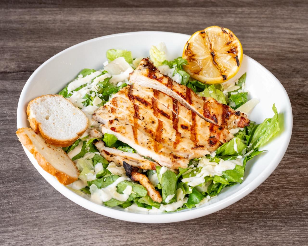 Chicken Caesar Salad.