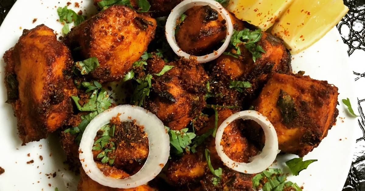 Karivepaku Chicken Fry.