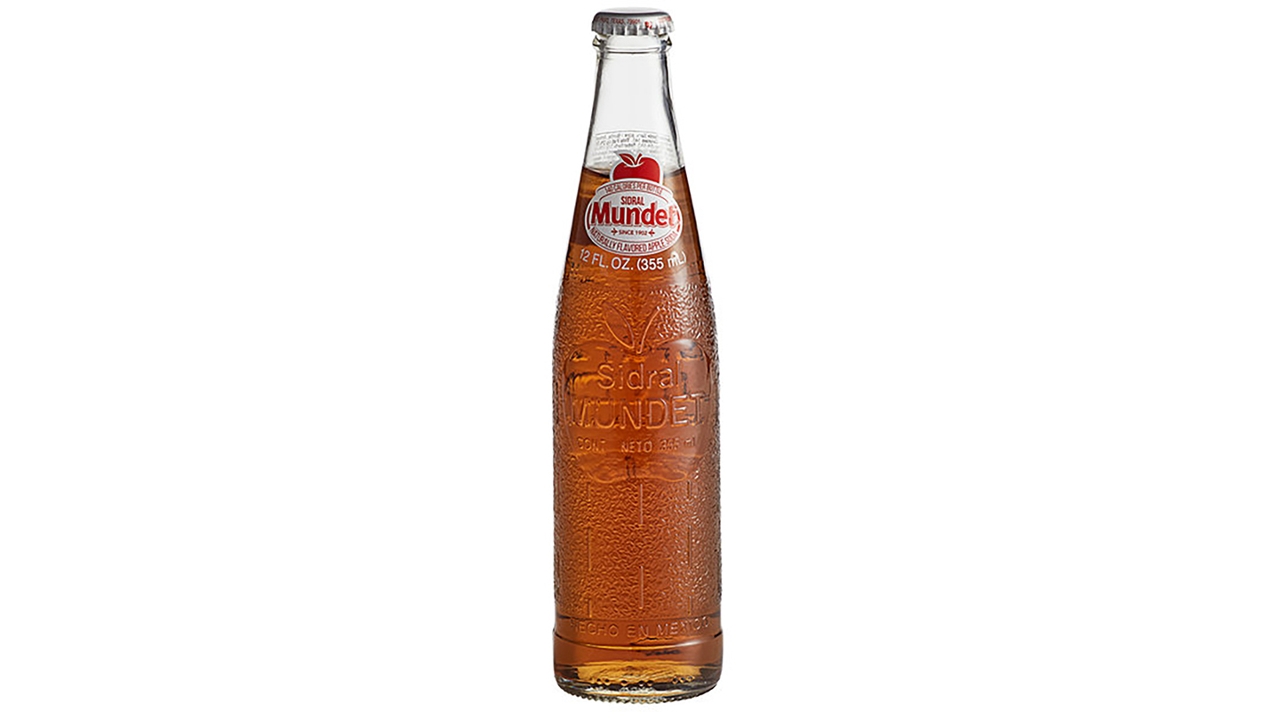 Mundet Apple Soda.