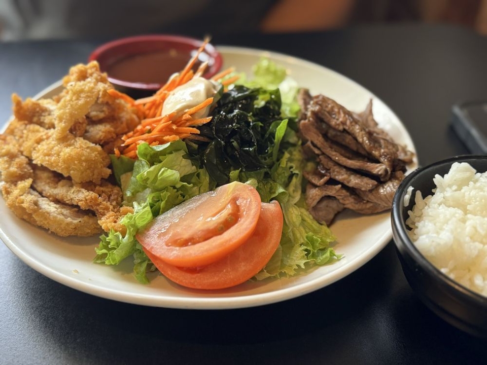 Chicken Katsu Plate.