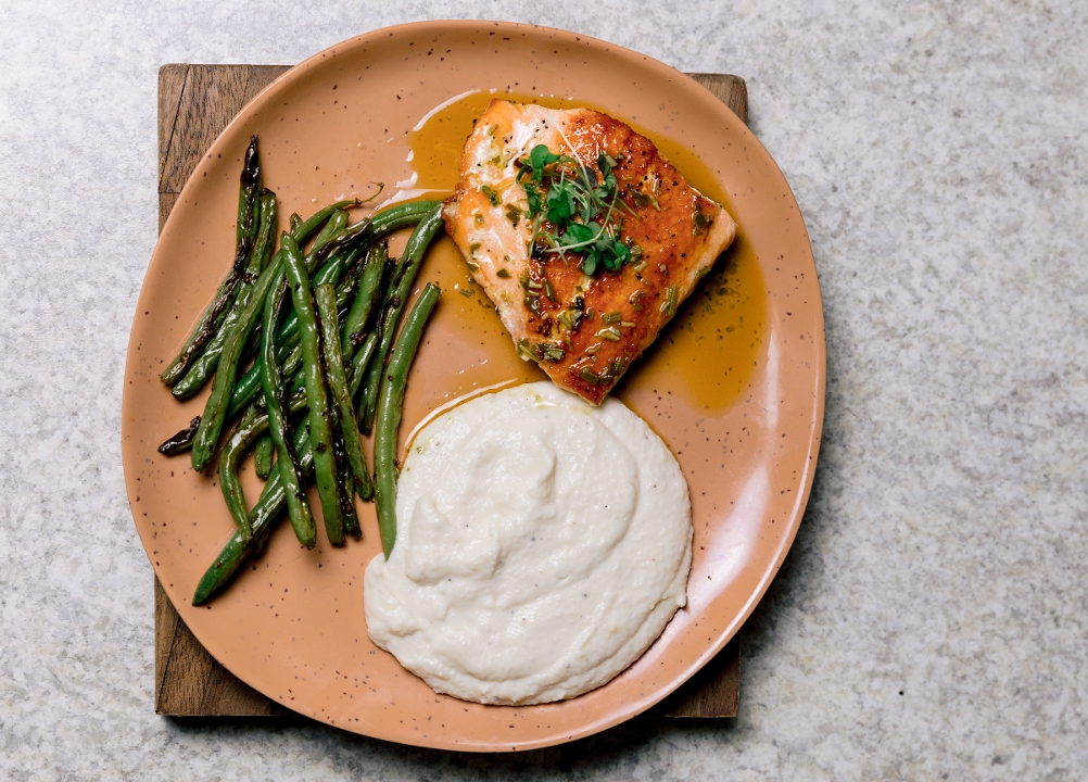 Lemon Rosemary Salmon.