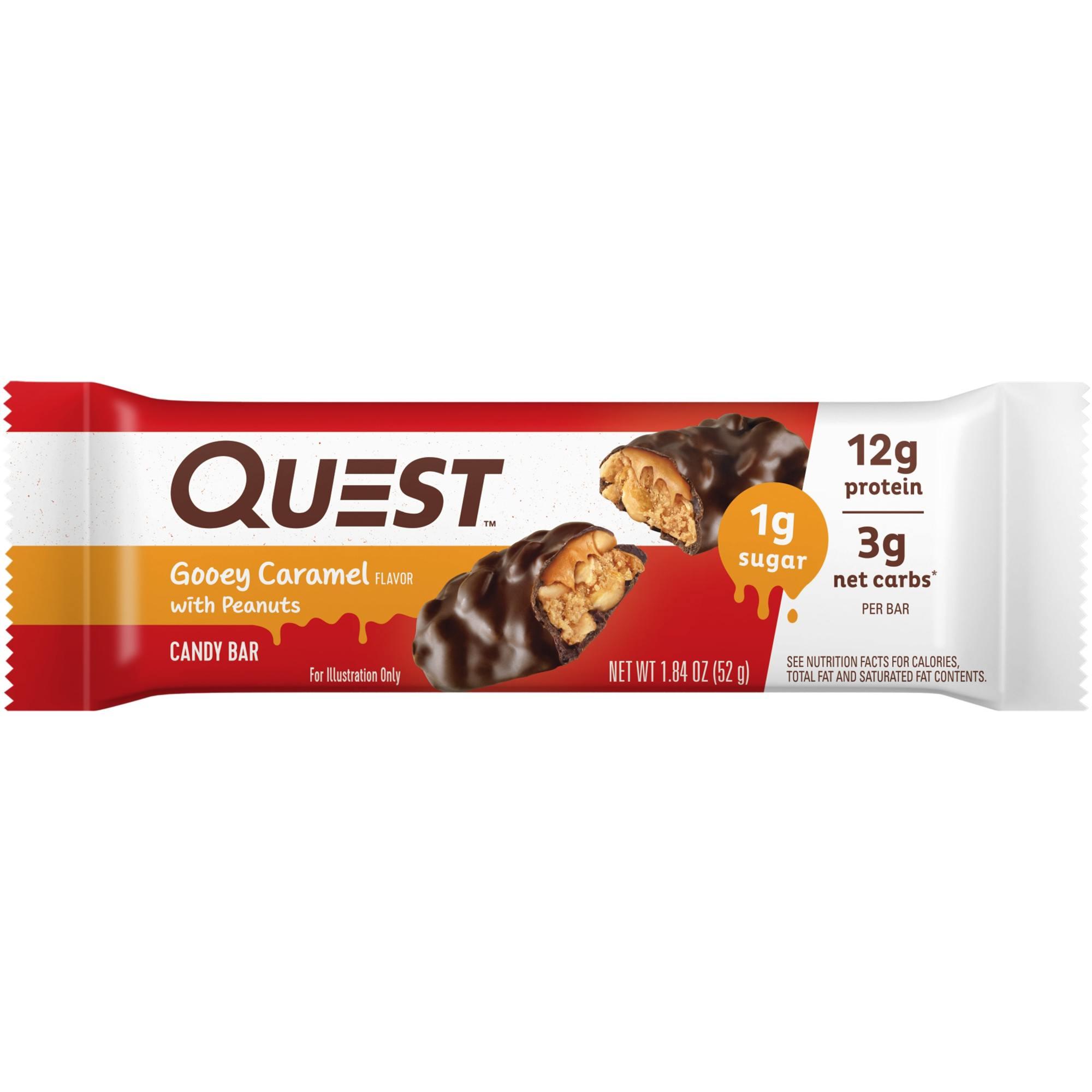 Quest Gooey Caramel Candy Bar - 1.84 Oz.